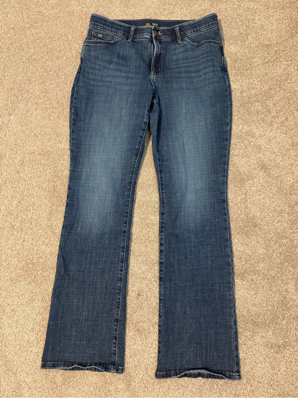 Lee Women's Medium Blue Flare Jeans